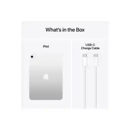 Apple iPad A16 Wi-Fi - Tablette - 128 Go - 11" IPS (2360 x 1640) - argent (MD3Y4TY/A)_3